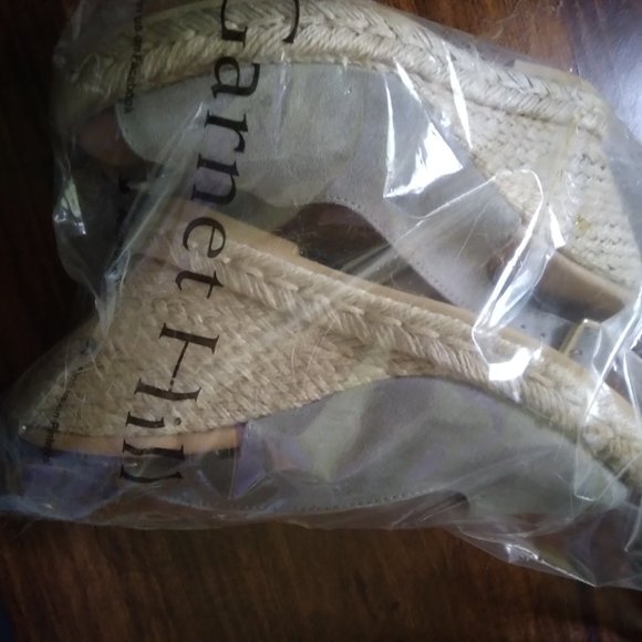 Garnethill Shoes - Grey suede espadrille